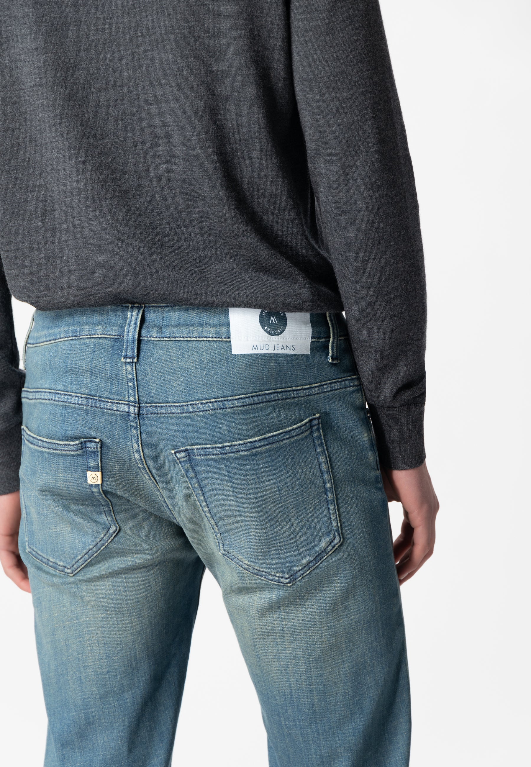 Regular Dunn Stretch Jeans – Medium MUD - Fade